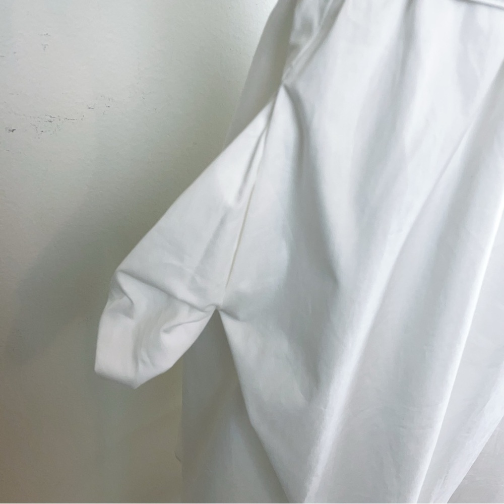 En Saison Lorena Short Sleeve Midi Dress in Off White Small NWT - Picture 6 of 9
